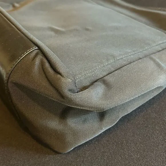 Gucci Diana Cloth & Leather Bamboo Black Women's Bag Excellent Condition - Picture 9 of 16